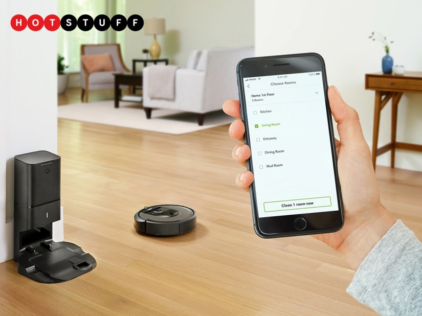 The new iRobot Roomba i7+ can empty itself