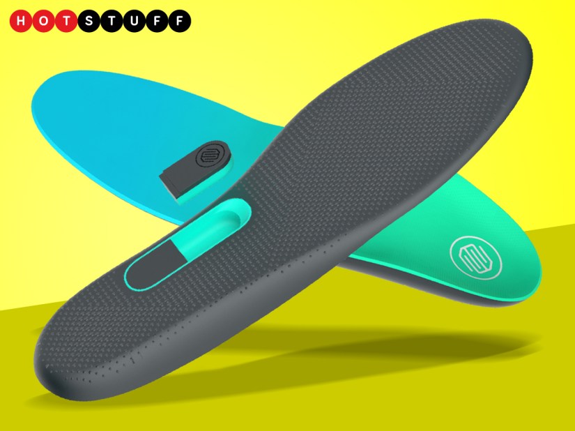 Runvi is a personal digital running coach that fits inside an insole