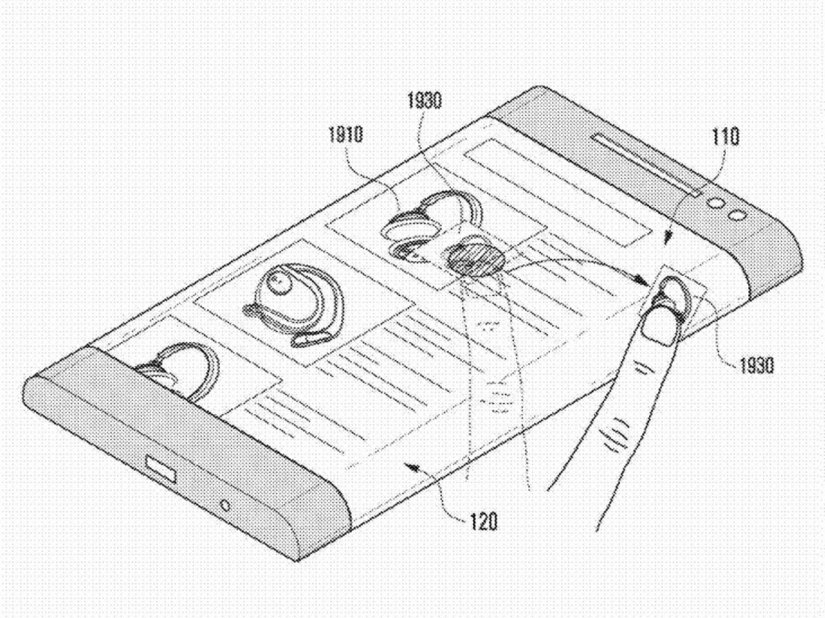 Samsung patent hints at wraparound screen for next Galaxy phone