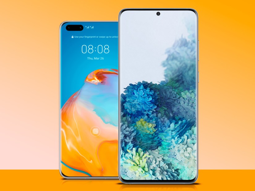 Huawei P40 Pro vs Samsung Galaxy S20+: The weigh-in