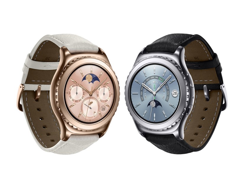 Samsung reveals platinum and 18K rose gold Gear S2 Classic editions