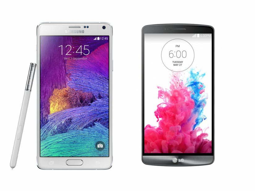 Samsung Galaxy Note 4 vs LG G3: the weigh-in