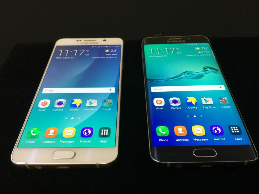 Samsung Galaxy Note 5 vs. Galaxy S6 Edge+: What’s the difference?