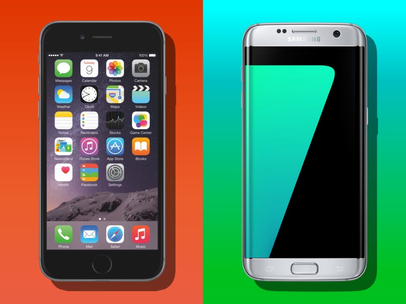 Samsung Galaxy S7 Edge vs Apple iPhone 6s Plus: the weigh-in