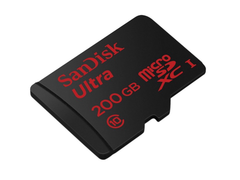 Load up! Now you can grab SanDisk’s 200GB microSD card