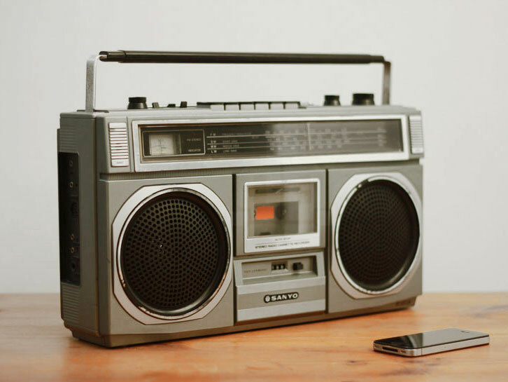 These vintage stereos are gutted and upgraded with Bluetooth innards