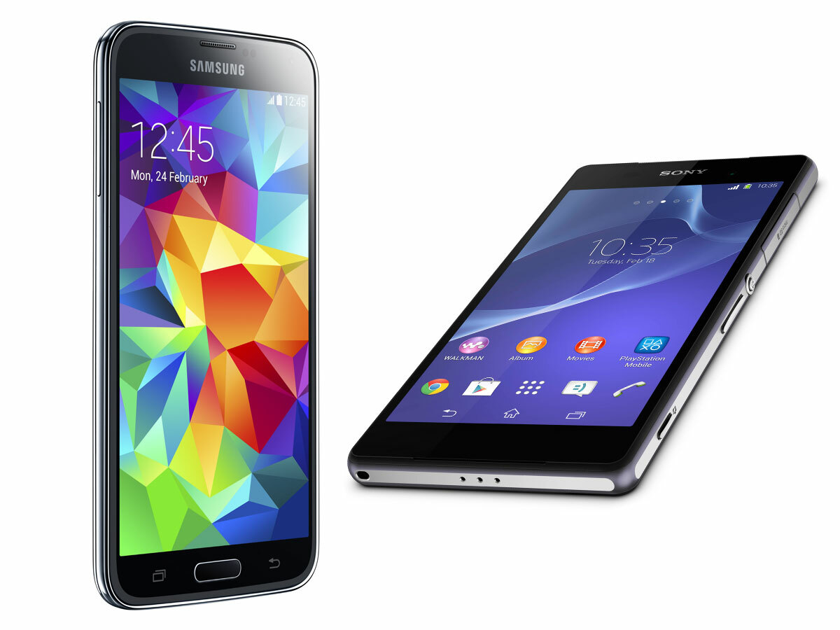 Which smartphone? Samsung Galaxy S5 vs Sony Xperia Z2