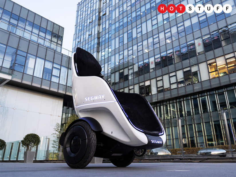 The Segway S-Pod is bizarre adult stroller that feels distinctly dystopian