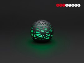 Glowing alien grenade or intelligent sleep tracker? Either way, it’ll add flair to your bedside table