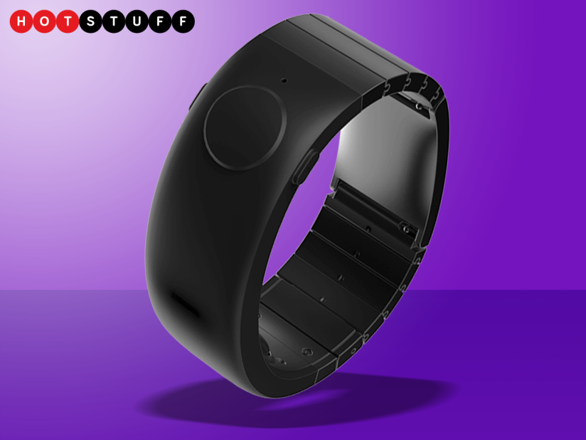 The straight outta sci-fi Sgnl wristband lets you take a phone call with your finger
