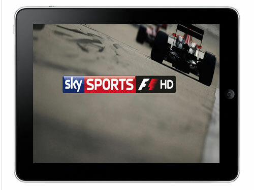 Sky Sports F1 comes to Sky Go for iPad and Android