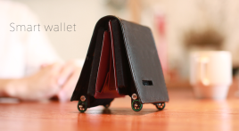 Step away from the shoes: The robo-wallet that can run away if you go on a shopping spree