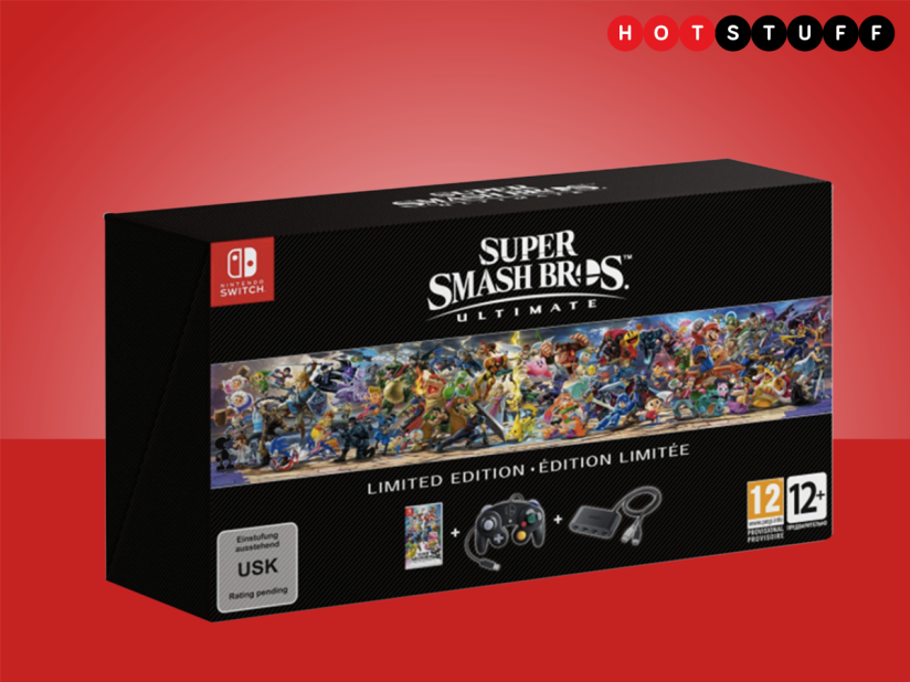 The Super Smash Bros. Ultimate Limited Edition bundle comes with a GameCube pad