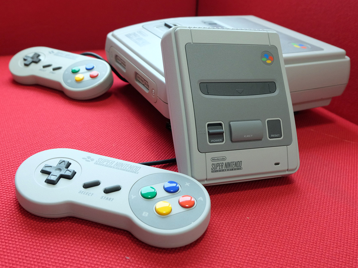 SNES Classic Mini interface: back to the future