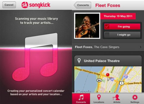 Songkick Concerts  review
