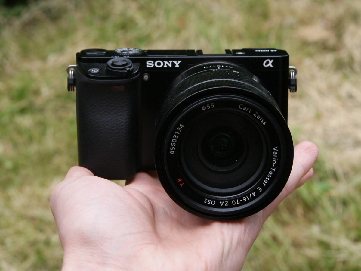 Not quite pocket-sized, but the A6000 is tiny for an APS-C camera