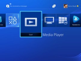 The PS4 finally gets a media player app