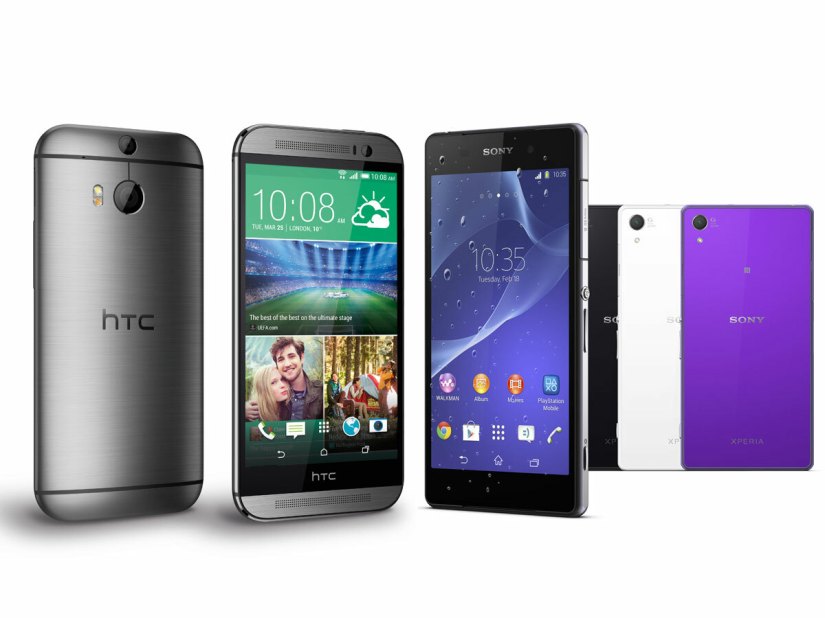 HTC One (M8) vs Sony Xperia Z2