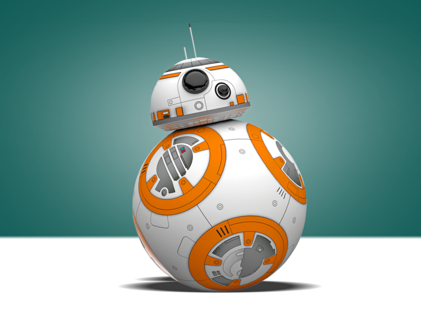 Sphero’s BB-8 droid can watch Star Wars: The Force Awakens with you