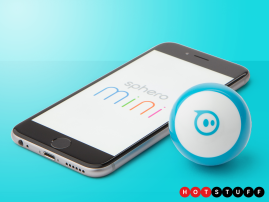 The Sphero Mini is a tiny robot you can control with your face