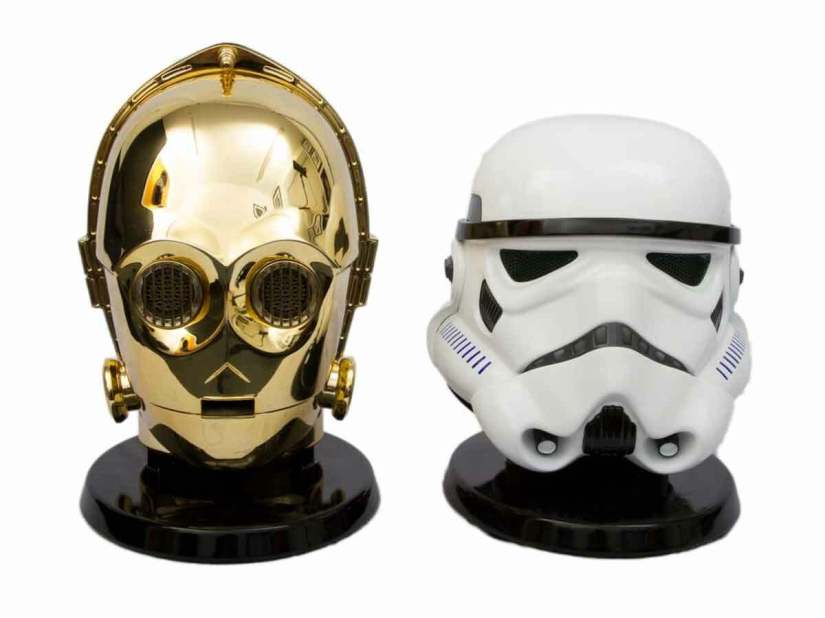 We want these Star Wars speakers on our desks, right now