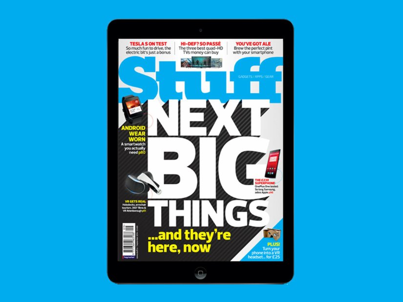 Today only: download the latest issue of Stuff on iPad and iPhone for FREE!