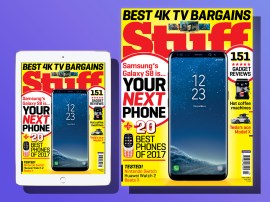Samsung’s S8, the hottest phones of 2017, plus 4K telly bargains tested in the May issue of Stuff – out now!
