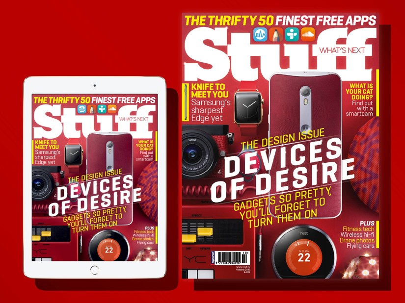 October issue of Stuff out now!