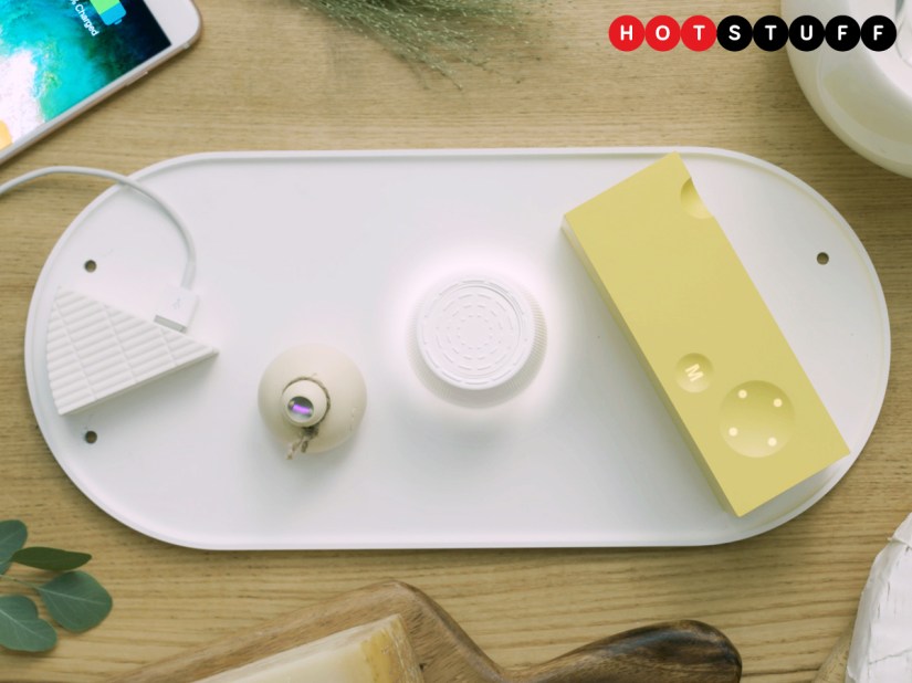 The SunMade Cheese solar charger kit looks like food and funds power sources for kids in Africa