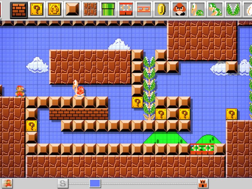 Super Mario Maker is absolutely bonkers