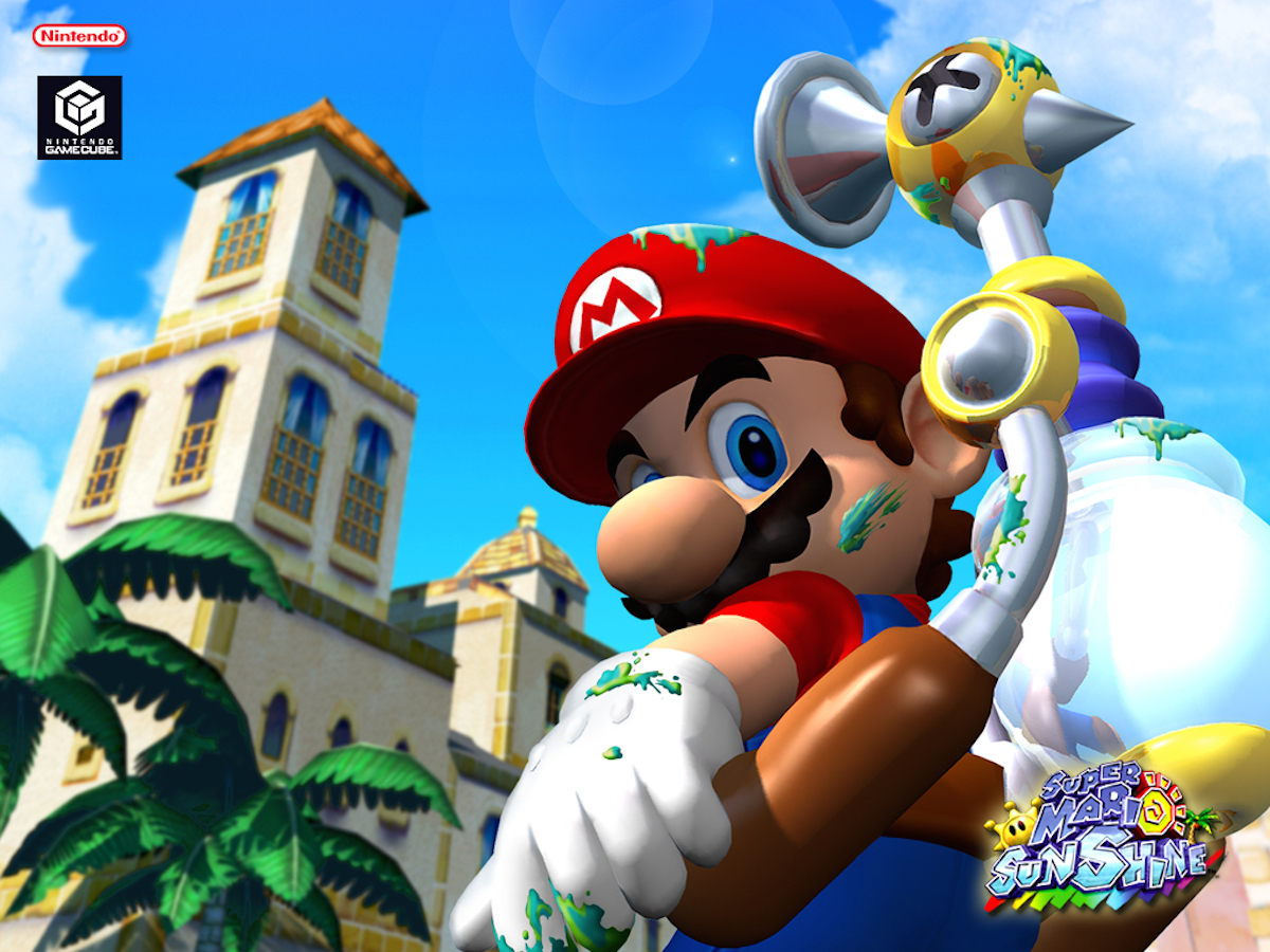 14. Super Mario Sunshine (2002, GameCube)