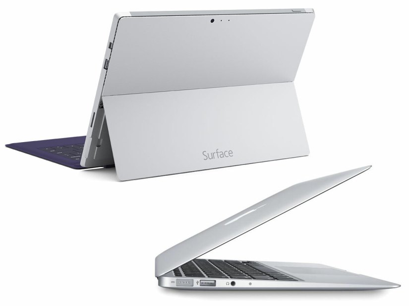 Microsoft Surface Pro 3 vs Apple MacBook Air 11in: the weigh-in