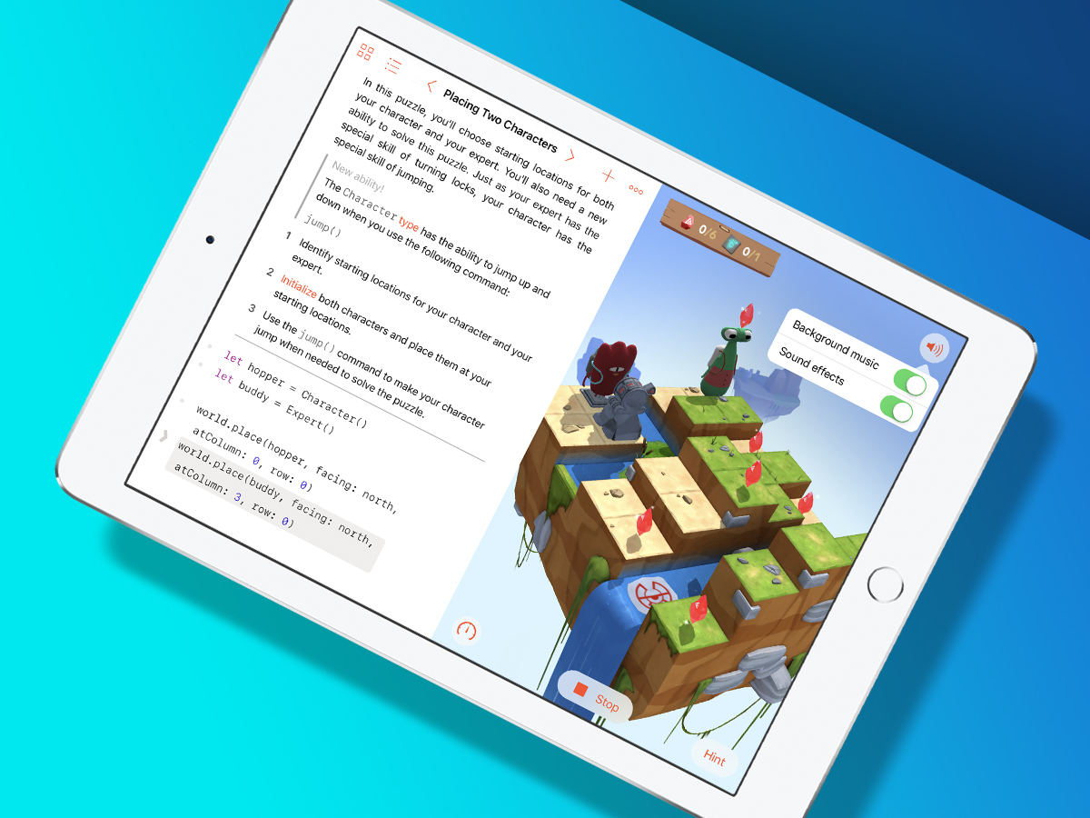 Swift Playgrounds: Best free iPad coding app