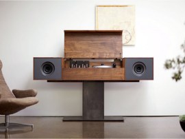 Symbol Audio Modern Record Console is made for vinyl lovers