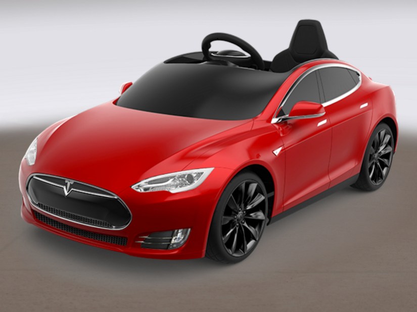 The Tesla Model S for Kids is exactly what it sounds like