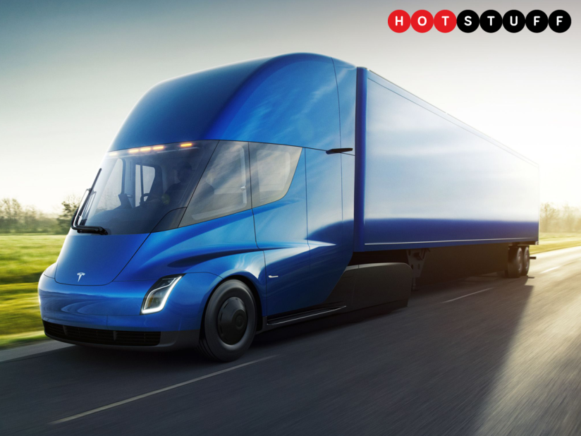 Tesla targets long-haul loads with speedy electric Semi Truck