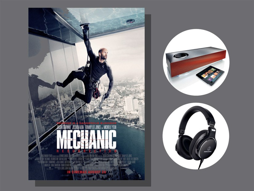 Win! a Naim wireless speaker & AudioTechnica headphones with Mechanic: Resurrection