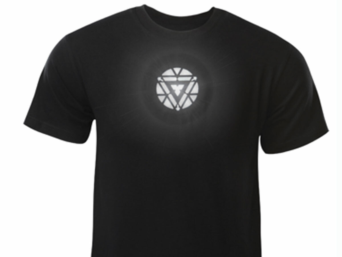 Iron Man 3 Tony Stark LED shirt