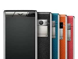 Vertu’s latest luxury phone, the Aster, priced at £4,200