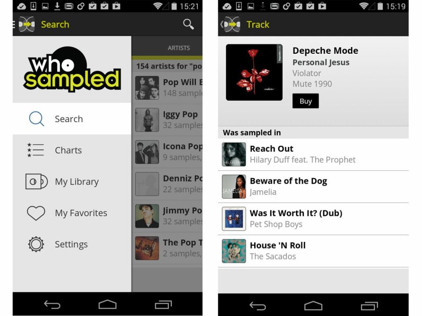 App of the Week: WhoSampled review