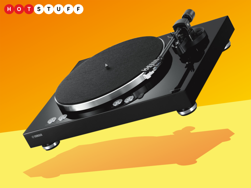 Yamaha’s MusicCast Vinyl 500 is a WiFi-equipped turntable that can stream your records