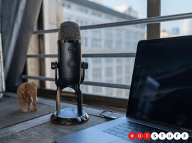 The Blue Yeti X is a flagship mic designed to help budding broadcasters go pro