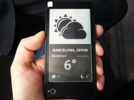 MWC 2013 – Hands on with the YotaPhone’s dual E Ink and LCD displays