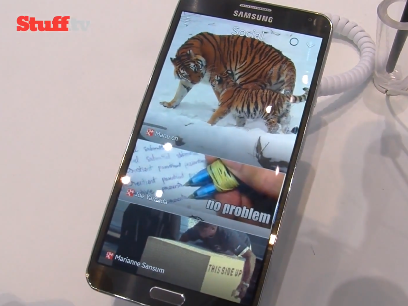 Hands-on video review: Samsung Galaxy Note 3 – it’s bigger, faster and thinner than ever