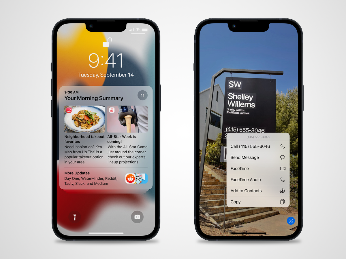 Features & perks: iOS 15 for all