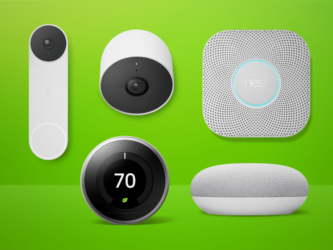 Best Google Assistant devices featuring Nest Mini Doorbell Thermostat Cam and Protect