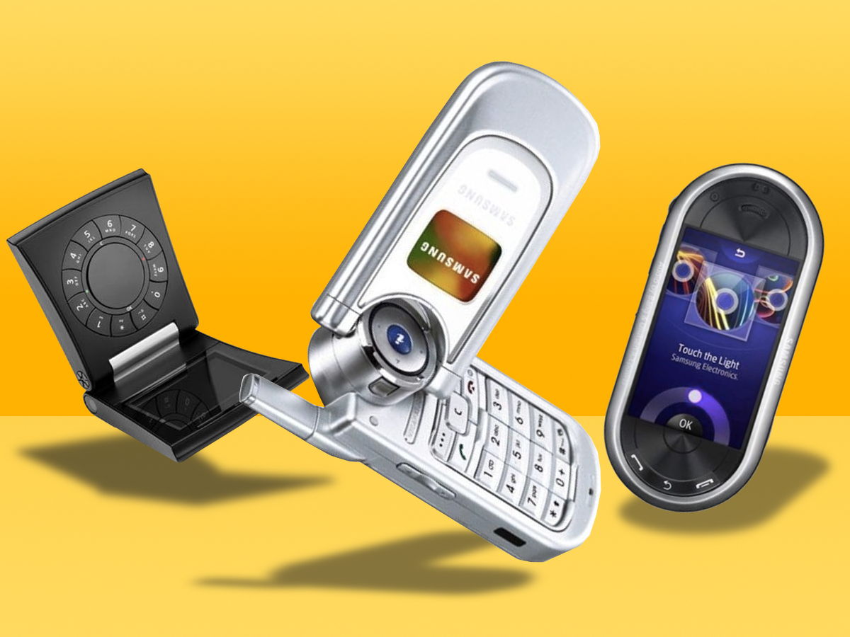 10 of the strangest Samsung phones ever made