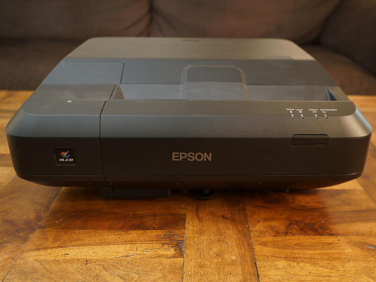 Epson EH-LS100 design: limited buttons