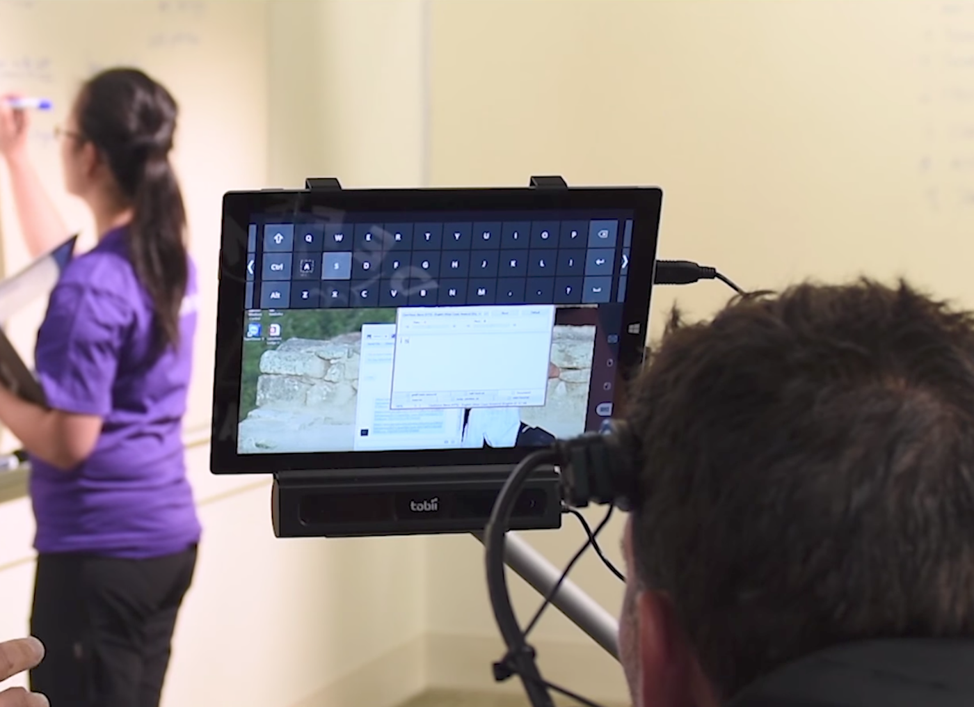 The best new features in the Windows 10 Fall Creators Update - Eye control