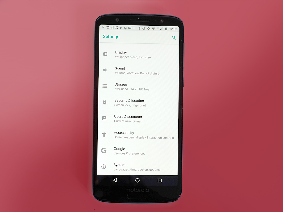 Motorola Moto G6 review: Performance